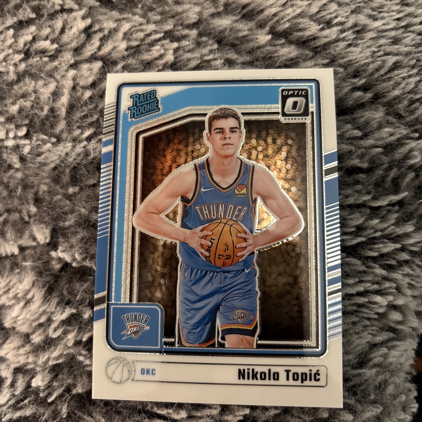 2024-25 Panini Donruss - Optic Rated Rookies Preview Nikola Topic #P-208 Holo...