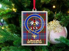 Congilton Clan Scottish Tartan Ornament