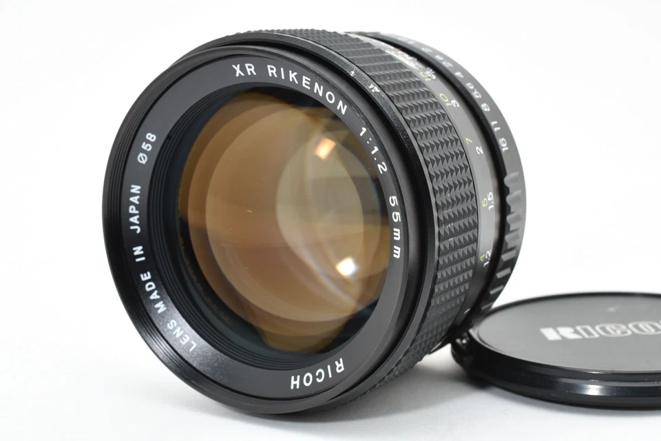 [N MINT] Ricoh XR RIKENON 55mm f/1.2 PENTAX K PK Mount MF Lens Tested From Japan - Image 2 of 4