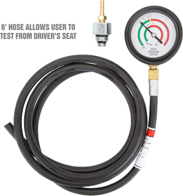 #ad 37263 Exhaust Back Pressure Tester Gauge Kit Exhaust Gauge Diagnoses Catalyt... $106.21