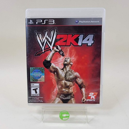 WWE 13 – Jeu PS3 – Promo Press – Version PAL – Boîtier Et Disque Bon état