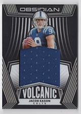 2020 Panini OBSIDIAN VOLCANIC JERSEY Jacob Eason Rookie #142
