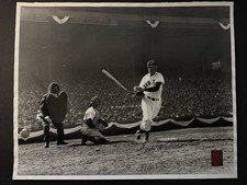 Ted Williams Signed 16x20 B&W Opening Day 1947 Fenway Park Red Sox  Autograph