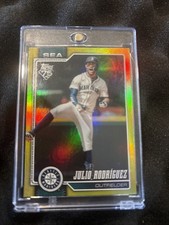 Julio Rodriguez 2026 Topps Series 1 #146 Yellow Rainbow Foil #/399 Mariners