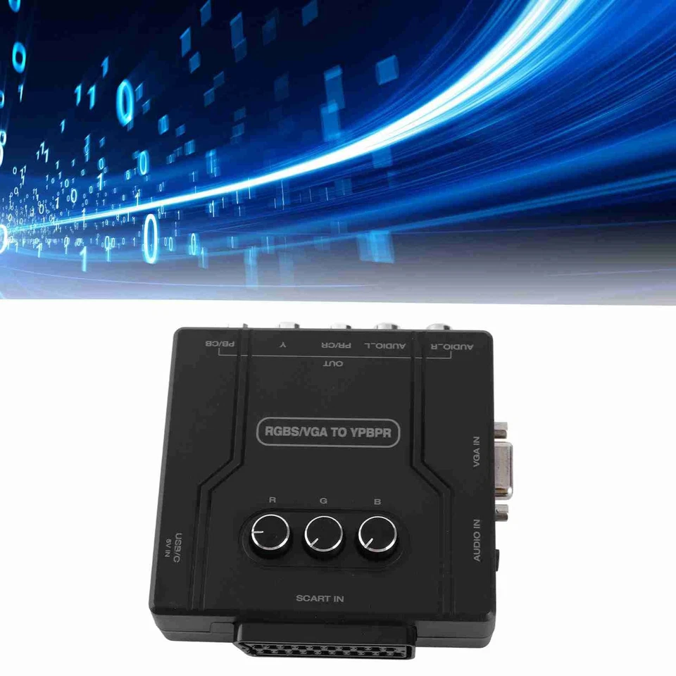 RGBS VGA SCART To YPBPR Component Converter For SFC For Genesis For N64 For BEA - Image 3 of 4