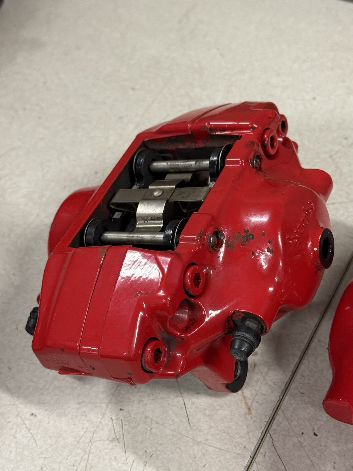 Maserati Quattroporte GranTurismo Brembo Brake Caliper Full Set Red OEM