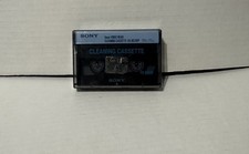 Vintage Sealed New SONY 8MM video head cleaning cassette V8-6CLHSP