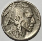 1936 San Francisco Mint Buffalo Nickel