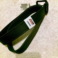 Dickies Leather Men's Belt - Black, Size 42 NWT
