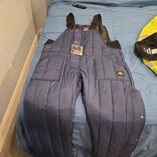 RefrigiWear Cooler Wear Bib Overalls - 10 F Comfort, Insulated,