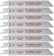 6-Inch Thick Metal Cutting Reciprocating Saw Blades (18 TPI) Made of Long