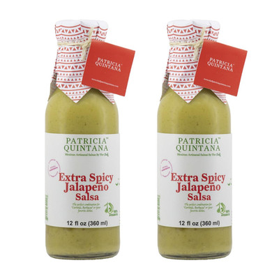Patricia Quintana Extra Spicy Jalapeño Salsa - Authentic Artisanal Mexican Ingre