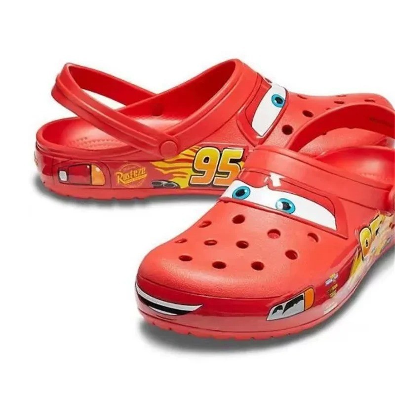 *Brand New* Crocs Lightning McQueen Cars ALL KIDS ADULT SIZES Trending 2025 UK