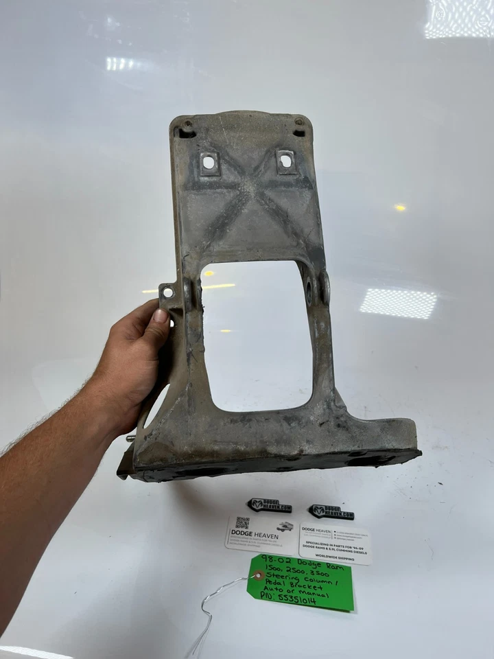 Dodge Ram 1500-3500 1998-2002 columna de dirección/soporte de pedal 55351014 Foto 3 de 4