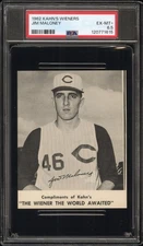 1962 Kahn's Wieners JIM MALONEY PSA 6.5