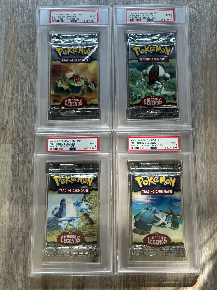 Pokémon TCG EX Hidden Legends Sealed Collectible Card Game Packs