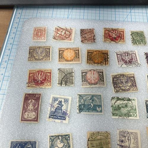 55+ Antique Poland/Air Mail USED/HR Stamps, 1850-1950; Mixed Lot, A DEAL-LOOK! - Picture 2 of 24