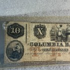 1850’s $10 THE COLUMBIA BANK WASHINGTON, D.C. — photo 3