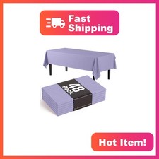 Exquisite Lavender 54x108 Tablecloth 48pk