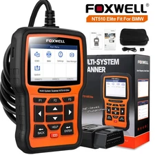 Foxwell NT510 Elite For BMW Full System Active Test OBD2 Diagnostic Scanner DPF