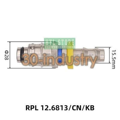 1Pcs New For Quick connector RPL12.6813/CN/  *pt