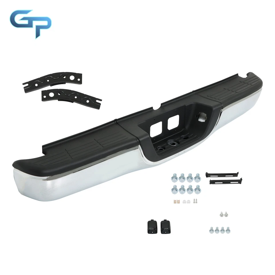 For 2000-2006 Toyota Tundra Chrome Steel Rear Step Bumper Assembly 521780C010 - Изображение 2 из 4