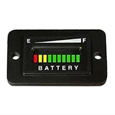 Battery Indicator Golf Cart Parts Black Spare Accessories 48 Volt LED Hot
