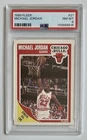 Michael Jordan 1989-90 Fleer PSA 8 Mint Chicago Bulls NBA Card #21
