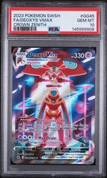 Deoxys VMAX GG45/GG70 Crown Zenith Galarian Gallery