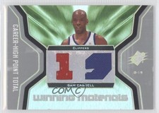 2007-08 SPx Winning Materials Jersey Stats Sam Cassell #WMJ-SC 0a1