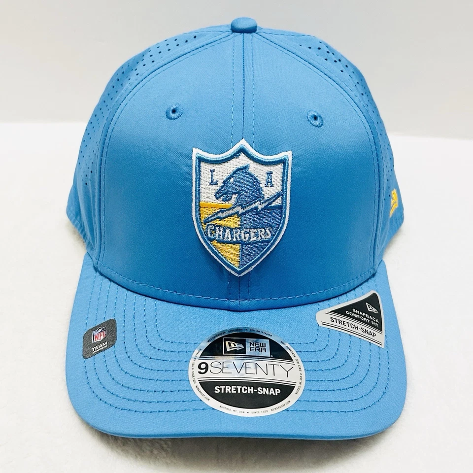 New Era Los Angeles Chargers Performance 9SEVENTY Stretch Snap Hat Adjustable - Image 2 of 4