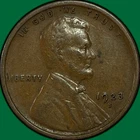 1923-S Lincoln Wheat Cent Extremely Fine XF Coin #36452