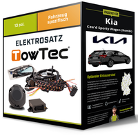 Elektrosatz 13-Pol Spezifisch FüR Kia Cee'd Sporty Wagon (Kombi) 09.2012-07.2018