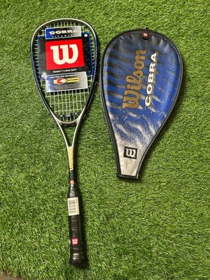 Wilson Cobra Titanium squash racquet w/ Cover   New Old Stock   Unused