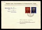DR WHO 1945 LIECHTENSTEIN FDC? COMBO TO SWITZERLAND R48080
