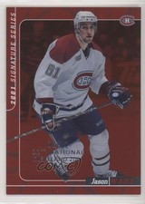 2000-01 ITG Be A Player Signature Series 6/10 Jason Ward #77 1s8