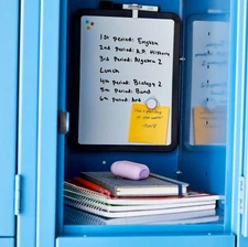 Pen+Gear Magnetic Dry Erase Board with Dry Erase Marker and Magnet