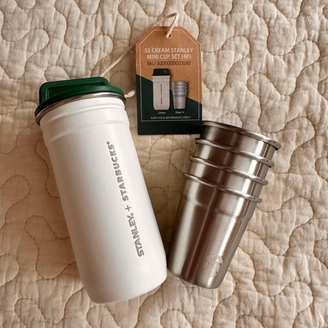 [Korea Exclusive] Starbucks x Stanley Tumbler & Mini Cup Set