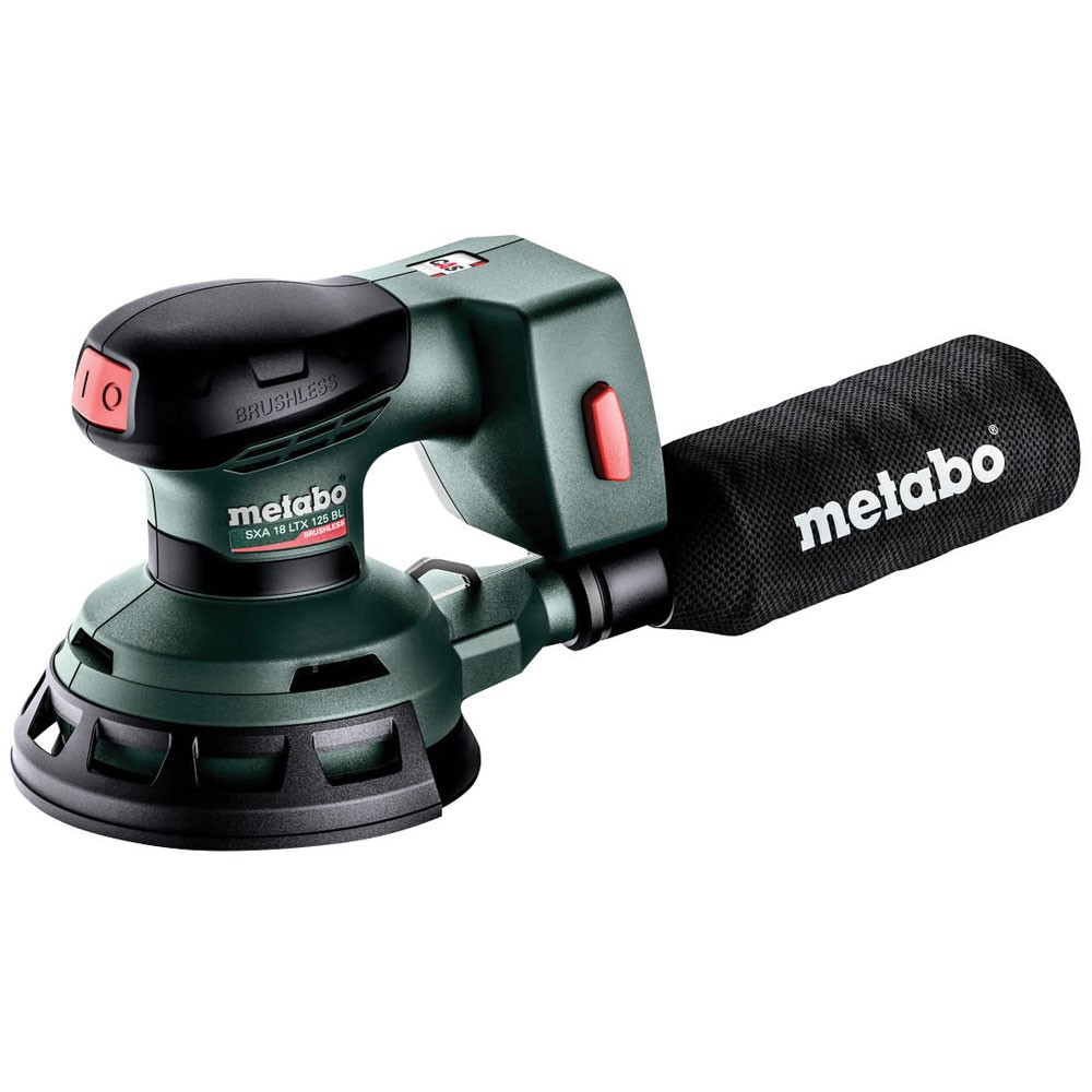 Metabo SXA 18 LTX 125 BL Brushless Orbital Sander + metaBOX 18V Bare