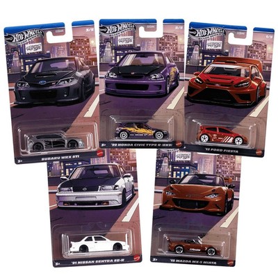 Hot Wheels JLT20 Silver Series Compact Kings 5er Bundle 2025