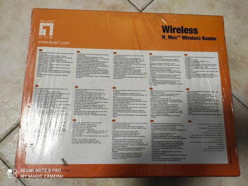 LevelOne WBR-6001 300 Mbps Wireless Broadband Router WPS, 802.11 b/g/n - Picture 5 of 6