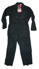 Vintage NOS Key Imperial Men Green Never Iron Zip Up Workwear Coveralls 40 Short