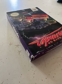 D&iacute;as de trueno con caja y espuma de poliestireno. Nintendo NES