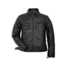 Ducati Dainese Urbain ´14 Veste en Cuir Perforé Noir Soldes