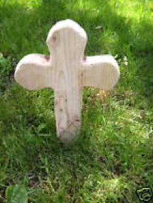 Cross plastic mold memorial marker concrete plaster mould  17'' x 10'' x 1.5''