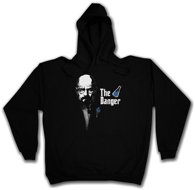 THE DANGER HOODED SWEAT TV Breaking Heisenberg Walter Bad White Kapuzenpullover