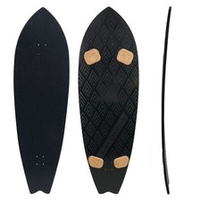 Kahuna Creations-Shaka Stealth Rocker Fish Tail Longboard DECK ONLY Blemished
