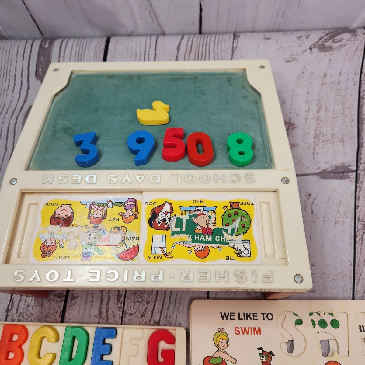 Fisher price school best sale desk