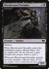 x1 Bloodcrazed Socialite VOW MTG 96/277 COMMON M/NM 1x