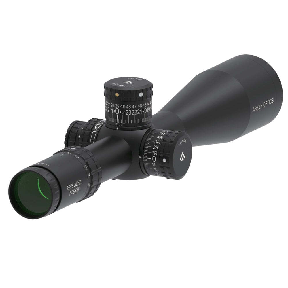 Arken Optics EP-5 7-35X56 Gen 2 FFP Illuminated MIL VPR - Zero